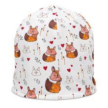 Load image into Gallery viewer, Julia F. - Foxes - All-Over Print Beanie
