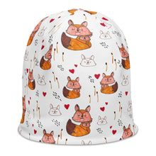 Load image into Gallery viewer, Julia F. - Foxes - All-Over Print Beanie
