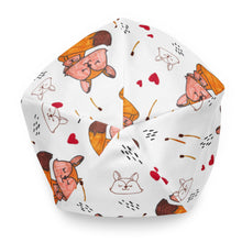 Load image into Gallery viewer, Julia F. - Foxes - All-Over Print Beanie
