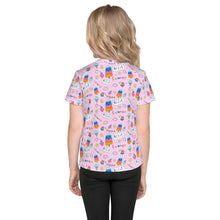 Load image into Gallery viewer, Neala S. - Epic Summer - Kids crew neck t-shirt (All-over print)
