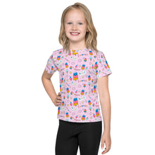 Load image into Gallery viewer, Neala S. - Epic Summer - Kids crew neck t-shirt (All-over print)
