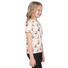 Load image into Gallery viewer, Julia F. - Foxes - Kids crew neck t-shirt (All-Over Print)
