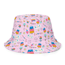 Load image into Gallery viewer, Neala S. - Epic Summer - Reversible bucket hat
