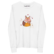 Load image into Gallery viewer, Julia F. - Foxes - Youth long sleeve tee
