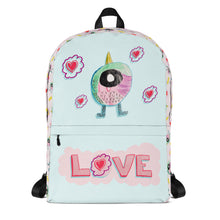 Load image into Gallery viewer, Neala S. - Cute Monster - Backpack
