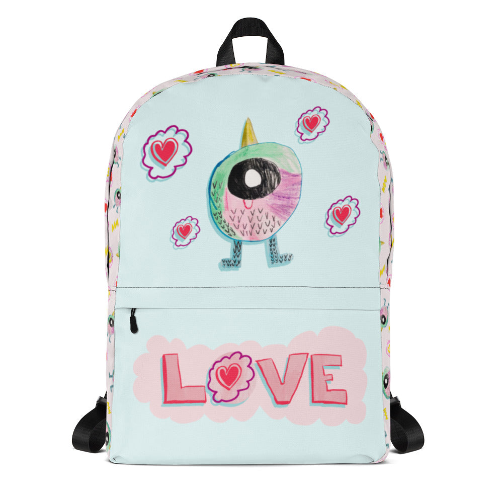 Neala S. - Cute Monster - Backpack