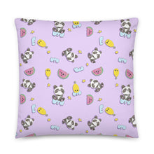 Load image into Gallery viewer, Julia F. - Dream Big - FlipFlop Pillow (satin-feel, reversible)
