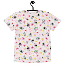 Load image into Gallery viewer, Neala S. - Cute Monster - Kids crew Neck Tee (All Over Print)
