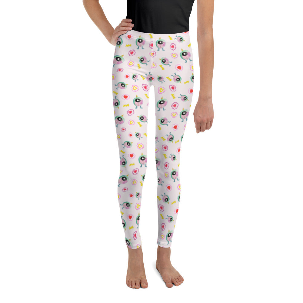 Neala S. - Cute Monster - Youth Leggings