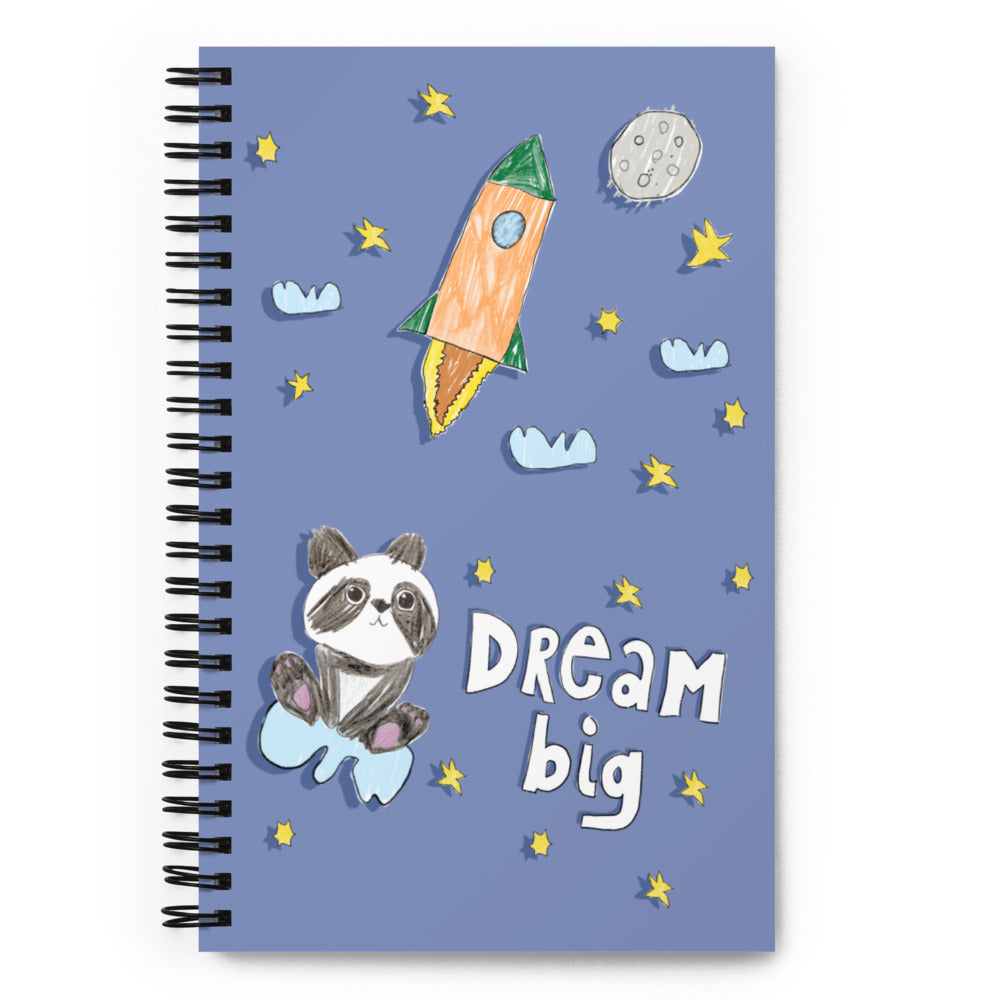 Julia F. - Dream Big - Spiral notebook